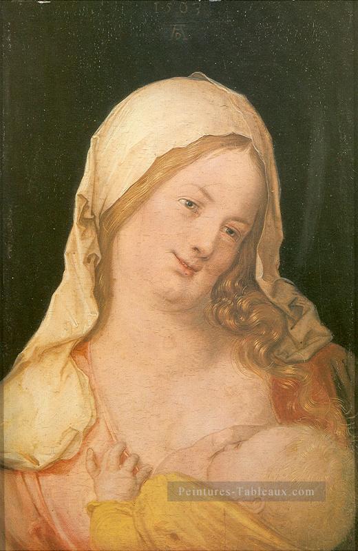 Vierge qui tue l’enfant Albrecht Dürer Peintures à l'huile